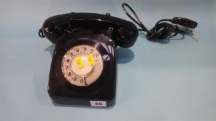 A black GPO phone
