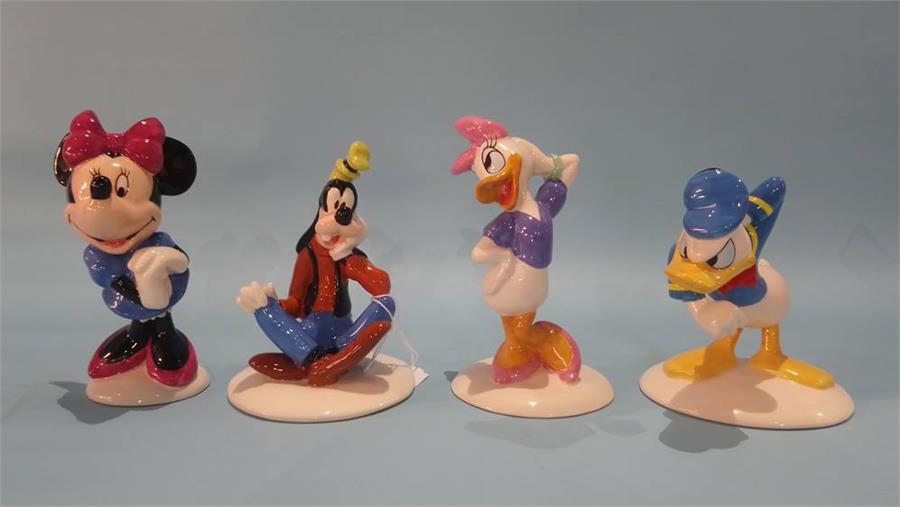 Four Royal Doulton 'Mickey Mouse Collection' figures. - Image 2 of 2