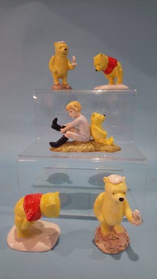 Six Royal Doulton Winnie The Pooh figures. - Image 2 of 3