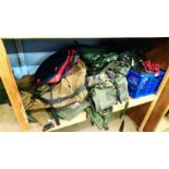 Quantity of rucksacks.