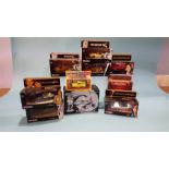 Quantity of boxed Corgi 'Definitive Bond Collection' die cast cars.