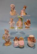 Collection of six Beswick Beatrix Potter figures