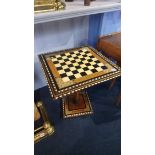A chess top table