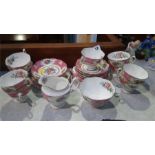 Quantity of Royal Albert 'Lady Carlyle' tea china