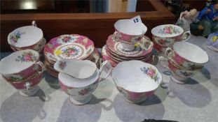 Quantity of Royal Albert 'Lady Carlyle' tea china