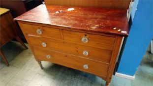 Edwardian chest of drawers