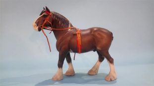 A Beswick Shire 'Clydesdale'