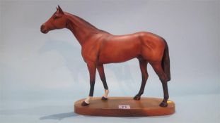 A Beswick racehorse