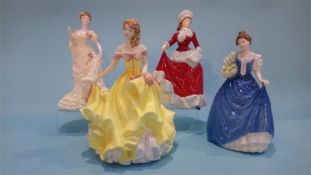 Four Royal Doulton Ladies