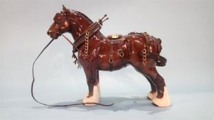 A Beswick Shire horse 'Burnham Beauty'