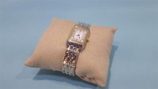 A Ladies boxed Jaeger Le Coultre 'Reverso' watch