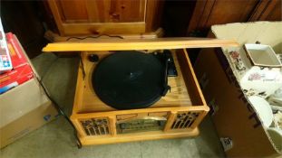 A Vintage style turntable