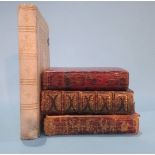 Holy Bible, dated 1795, another dated 1729 etc. (4)