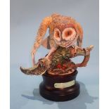 A Royal Doulton figure 'Barn Owl', DA1, modelled by J.G. Tongue, 1989