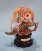 A Royal Doulton figure 'Barn Owl', DA1, modelled by J.G. Tongue, 1989