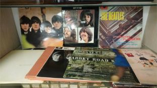 Collection of Beatles lps