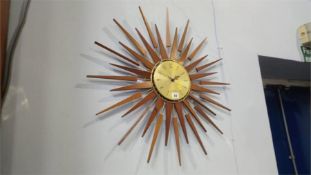 A Seth Thomas wall clock