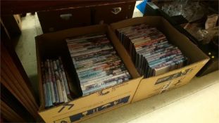 Collection of history books, in two boxes