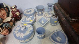 Collection of Wedgwood Jaspar Ware