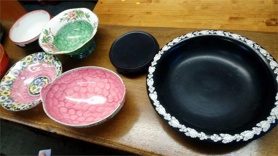 Seven various Maling bowls - Image 3 of 3