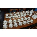 A large quantity of Royal Albert Old Country Rose tea wares