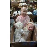 Three dolls - AM 518 / AM 351 / 412 Hugo Wiegand, 2054 -H-6X Jubilee (3)