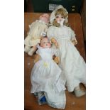 Three Armand Marseille dolls; AM Germany 990 A2M, AM Germany 351/31/2k and AM 390 A61/2M (3)