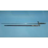A ceremonial sword