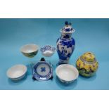 A collection of seven pieces of Chinese porcelain (7)