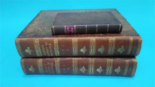 Two volumes 'The History and antiquities of the town and county of the town of Newcastle Upon