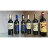 Six bottles of Rioja