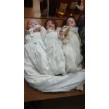 Three Armand Marseille dolls, Armand Marseille Germany, 995 A10M, AM Germany, 351/71/2k and Armand