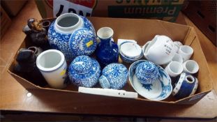 Various Oriental ceramics