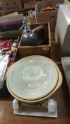 Mixing bowls, picture frames etc.