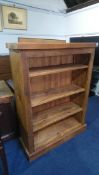 Large pine bookcase