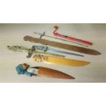 Collection of letter openers
