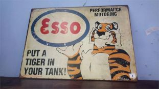 Reproduction Esso sign