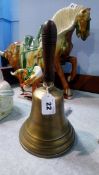 A brass bell