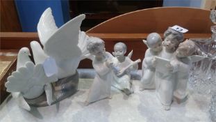 Collection of Lladro figures