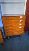 A Schreiber chest of drawers