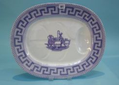 A large Victorian meat plate