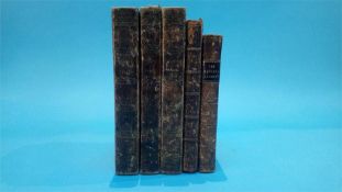 Three volumes, 'A Collection of Scarce and Interesting Tracts', another 'The Debate on a motion