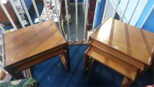 Two G Plan teak nests of tables
