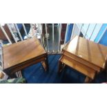 Two G Plan teak nests of tables