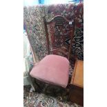 Pair of Edwardian single chairs