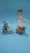 Two Lladro figures