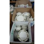 A large quantity of Royal Doulton 'Larchmont' dinner wares