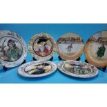 Six Royal Doulton Series Ware plates