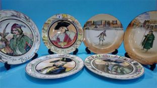 Six Royal Doulton Series Ware plates