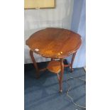 An oak occasional table